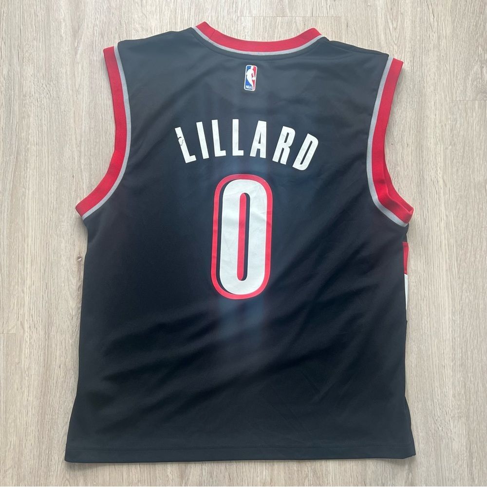 Adidas Portland Trail Blazers Damian Lillard Jersey Men’s Medium NBA Basketball - Picture 4 of 8